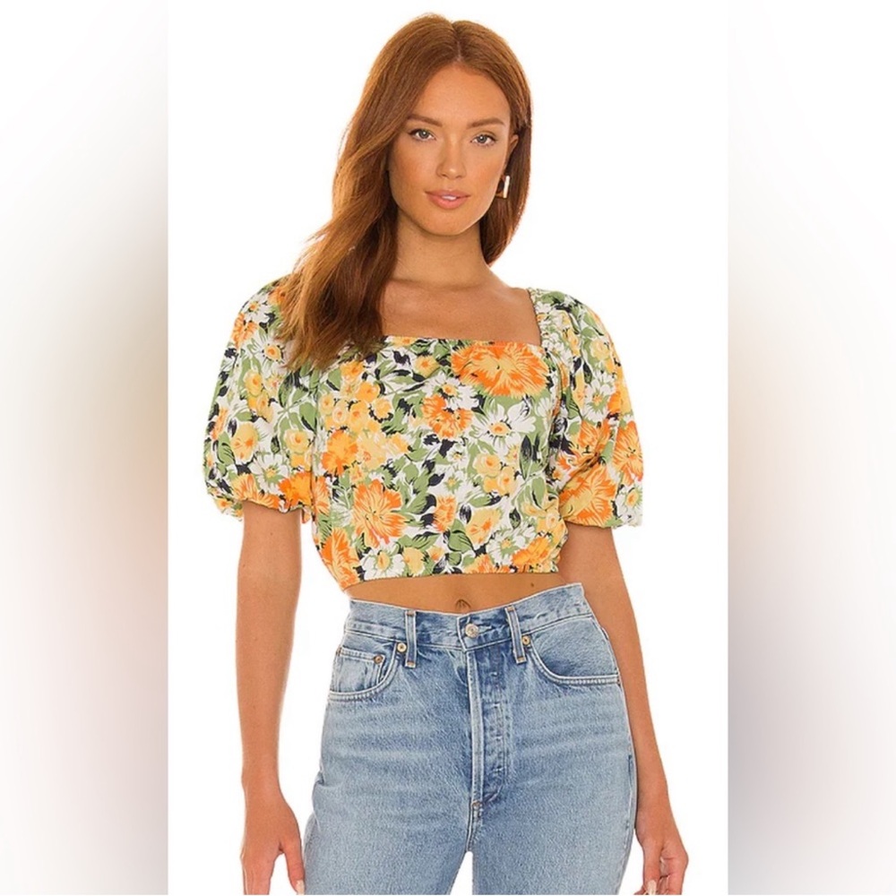 Faithfull the Brand Pontina top pilotta floral print - Picture 3 of 8